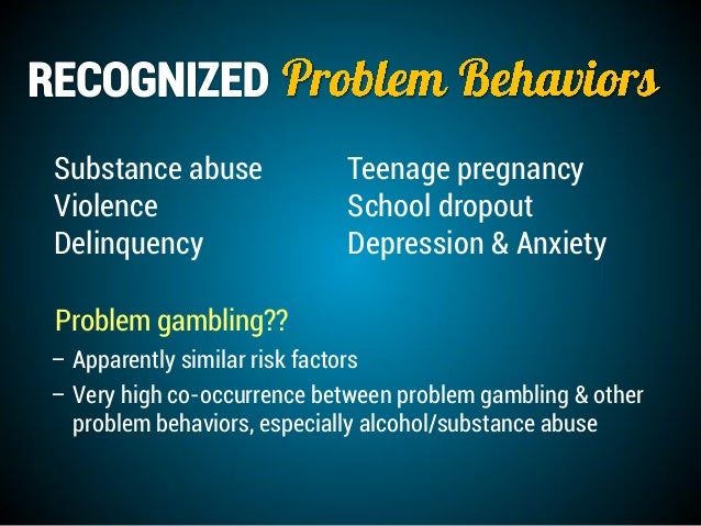 Gambling prevention curriculum causes gambling addiction